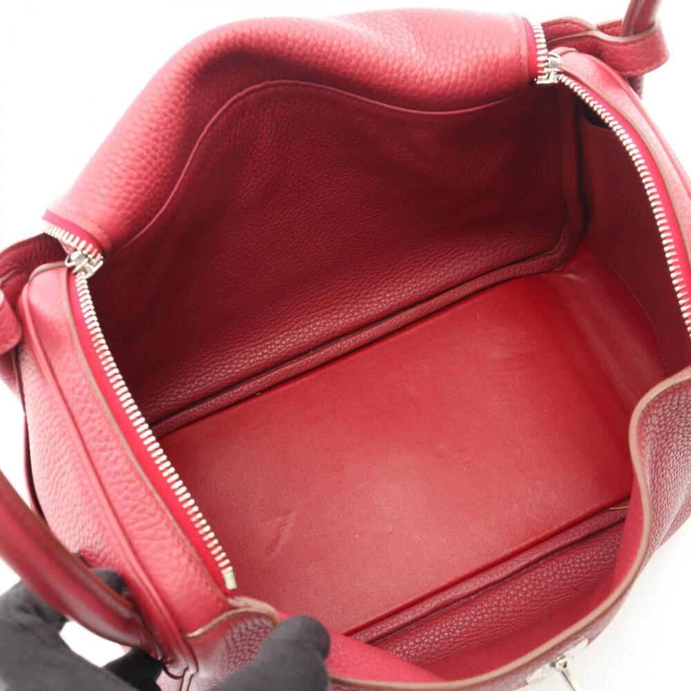 Hermes Lindy 30 Shoulder Bag/Handbag, Leather, Taurillon Clemence, Women's, B... - Picture 3 of 11